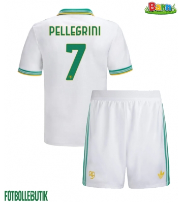 AS Roma Lorenzo Pellegrini #7 Tredjeställ Barn 2025-26 Kortärmad (+ Korta byxor)